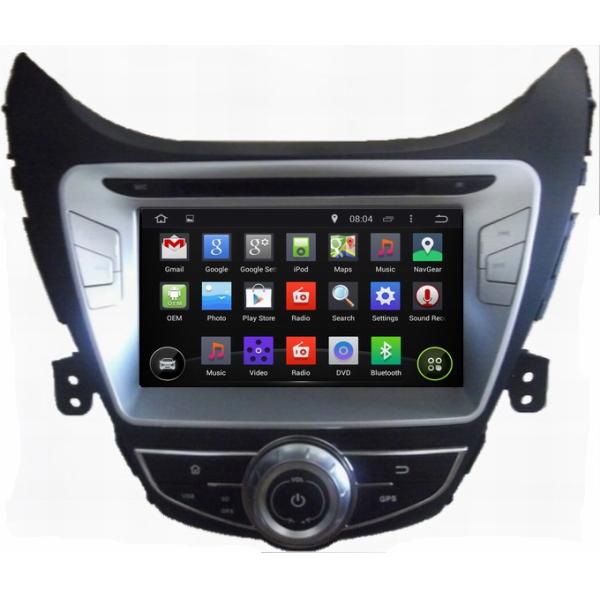 Ouchuangbo Car GPS Navigation DVD Multimedia Kit for Hyundai Elantra 2014 Android 4.4 3G Wifi Bluetooth iPod OCB-8058D