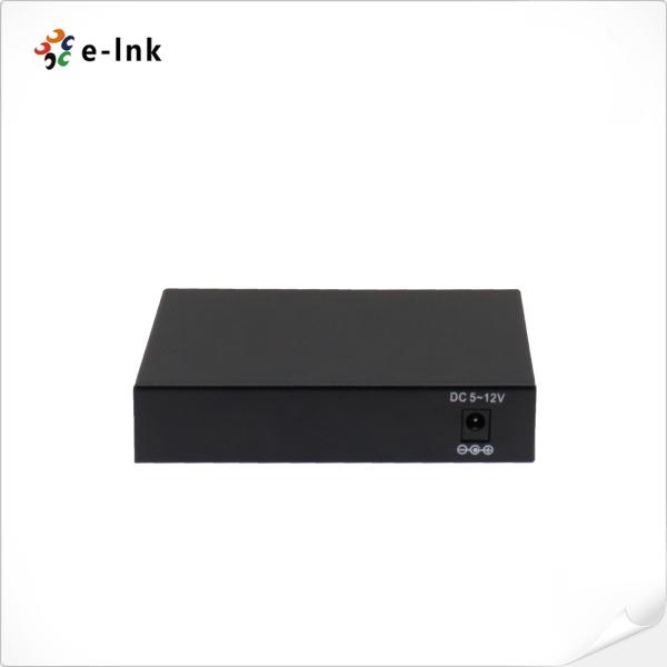 LED Screen Fiber Converter with 1x10G SC Fiber Port + 4 x 10/100/1000M Ethernet RJ45 Ports