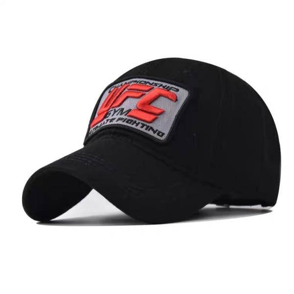 Eco Friendly Custom 3D Puff Embroidery Baseball Cap Unisex 6 Panel
