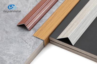 ODM L Shape Aluminium Profile 0.8-1.5mm Thickness , 6063 Aluminium L Extrusion