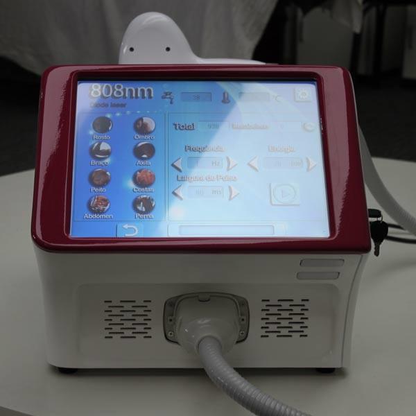15 inch big color screen diode laser hair removal machine painless and 808nm wavelength 168J energy max