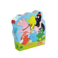 Boîte de papier rigide mat colorée dessin animé Emballage élégant pour les enfants Emballage cadeau