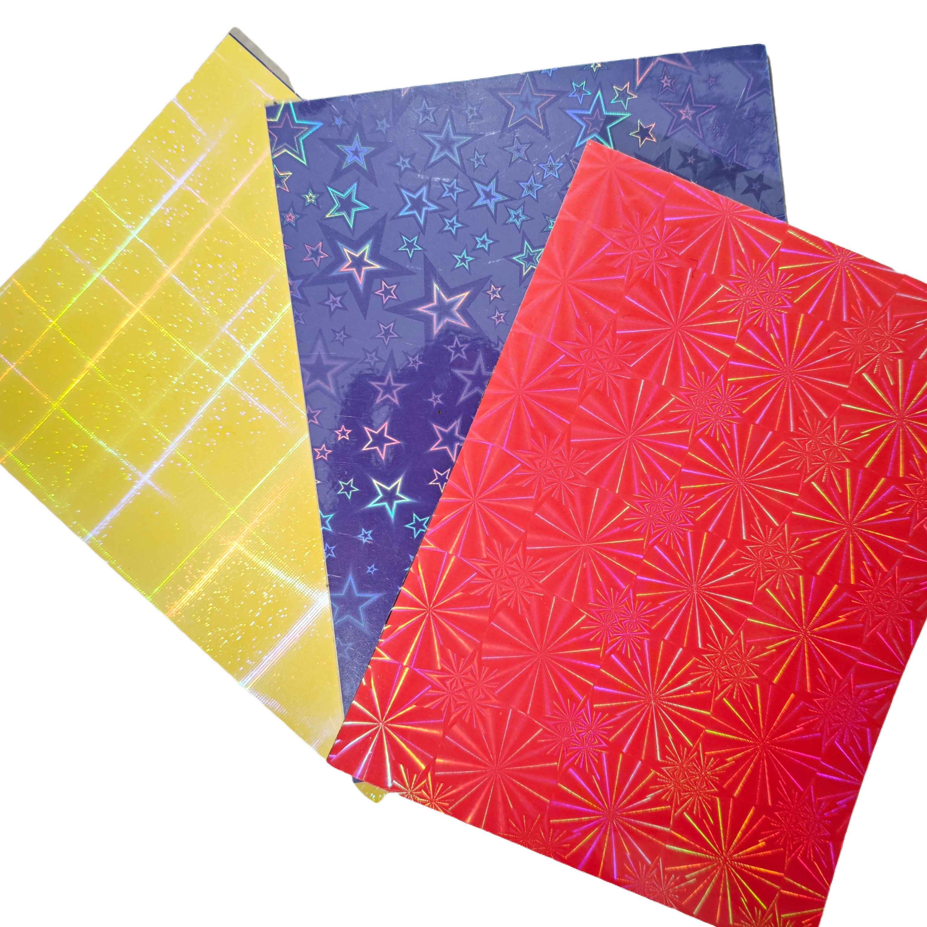 Hot Selling A4 Self Adhesive Holographic Cold Lamination Film Stickers Good Adhesion Easy to Use