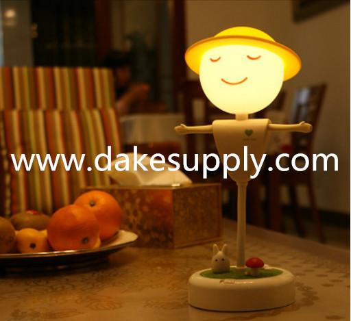 Portable scarecrow mini usb port decorative led night light for baby,kids,children,bedroom