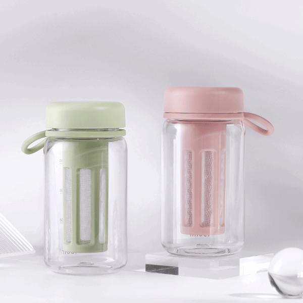 Promotion Custom Logo 450ml/600ml Sports Plastic Bottle for High Temperature Summer