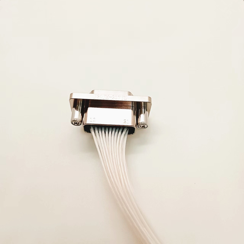 M83513 Connector Micro Rectangular Rubber Seal J30JM-21TJL Connector 21 Pin Male Plug Connector