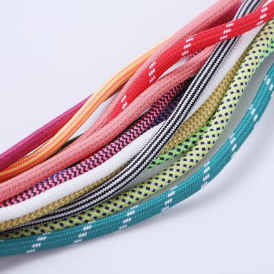 Rosa Azul Ponto de plástico Laço de sapato personalizado Laços de sapato impressos personalizados