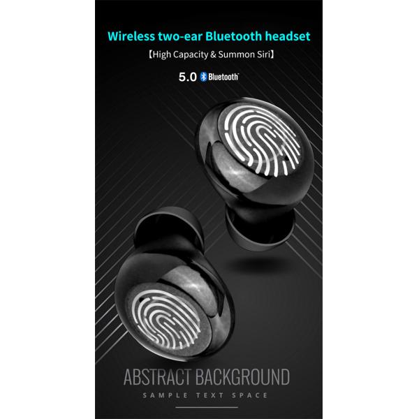 40mAH Power Bank Earbuds BT5.0 Wireless Earphones For Running