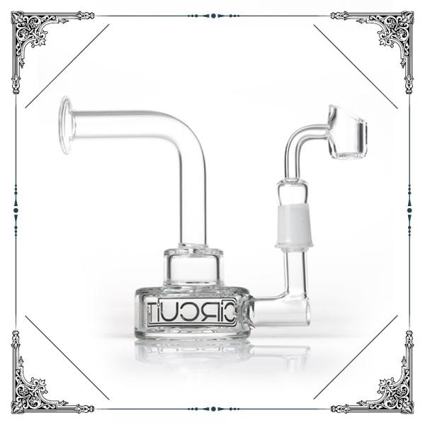 Grav Dab Oil Rigs With 14mm Quartz Banger Mini Smoking Water Bong Pipes