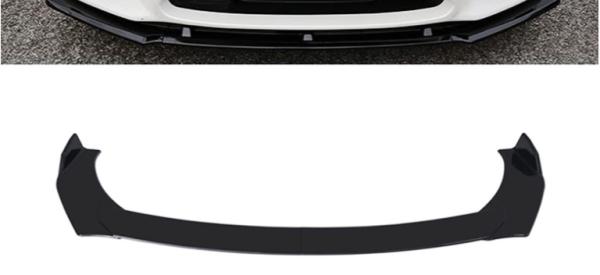 Plastic PP Front Bumper Lip Spoiler 4pcs  47.24*4.72in For Jeep Grand Cherokee