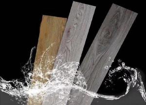 Waterproof SPC Wooden Vinyl Planks 4.0mm-5.0mm 9'' X 48''
