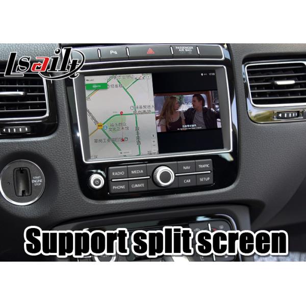 Интерфейс мультимедиа андроида Lsailt CarPlay& видео- для поддержки YouTube Tourage RNS850 2010-2018, игры Google