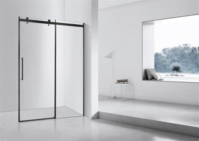 Sleek Aluminum Frame Corner Glass Shower Enclosures with Arc Appearance