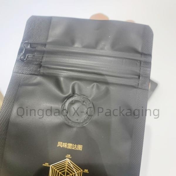 Kraft Paper Bag With Window Stand Up Pouch Black Doypack Zip Lock Food Storage Bag Nuts Coffee Beans Food Grade
