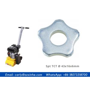 Длинные резцы вольфрама ТКТ карбида срока пригодности 5пт цепы карбида 5 пунктов на конкретных скарификаторах цемента