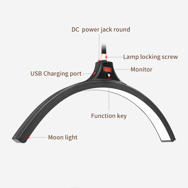 свет РФ плетки торшера кольца 60В половинный для ресниц салона красоты татуировки