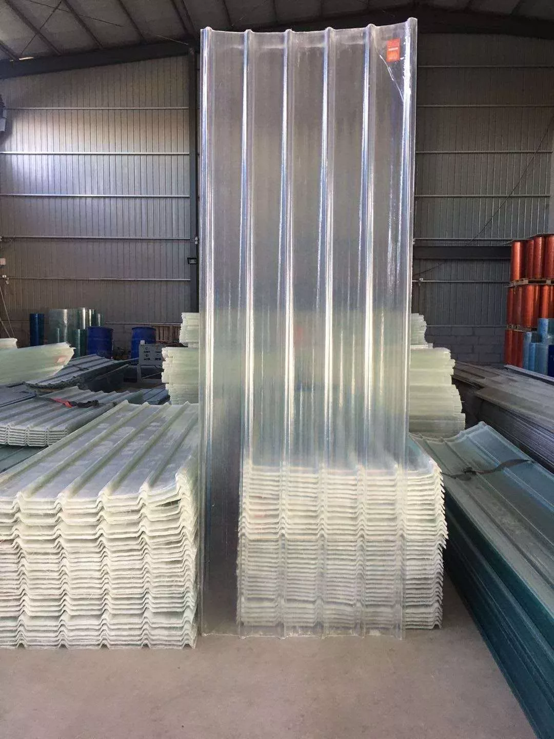 transparent fiberglass transparent roofing sheet for greenhouse