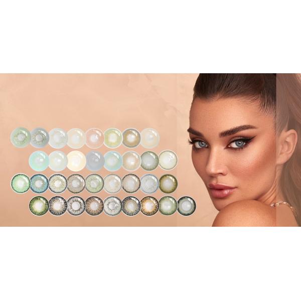 Большой цвет Нью-Йорк контактных линз Cosplay глаз сумасшедший с 0 силами