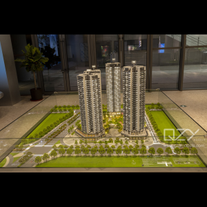 1:150 Hyper-realistic Talent Housing Sales Model | Zihe Residence Residential Sand Table