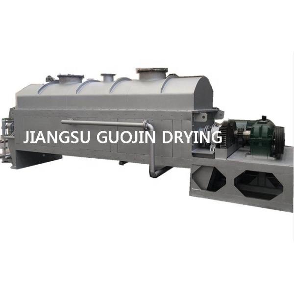 Continuous Paddle Vacuum Drying Machine 1.85m3 Volume For Soybean Meal