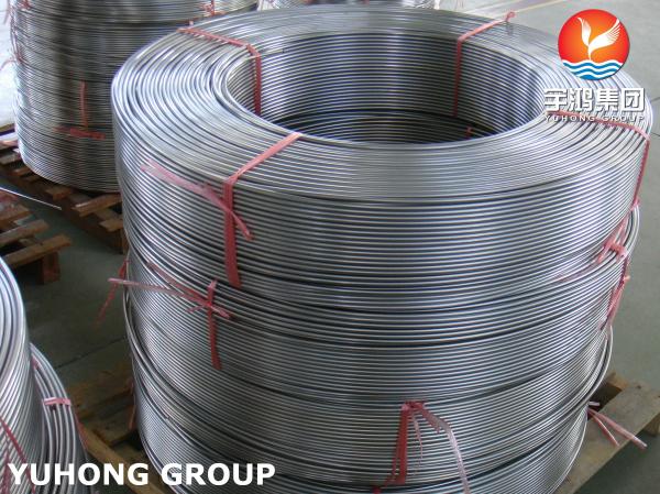 Heat-exchanger/Boiler tube Pickled / Bright Annealed Surface Stainless Steel Seamless Tube  ASME SA213 TP316/316L