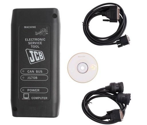 Ferramenta de diagnóstico de caminhões pesados JCB com ferramenta de serviço eletrônico JCB