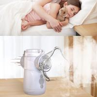 Nébuliseur portable pédiatrique avec verre médical et fonctionnement silencieux