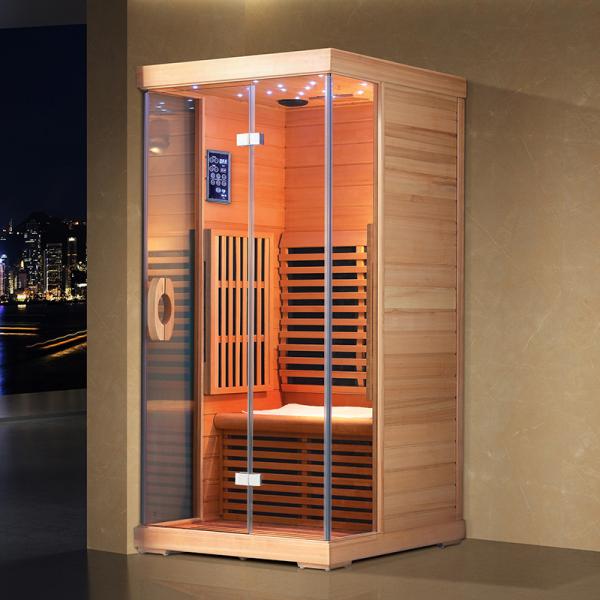 Low EMF Solid Wood Far Infrared Sauna Room