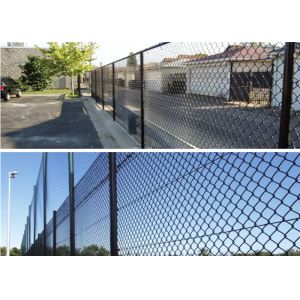 15meters length galvanized and PVC Coated Diamond Chain Link Fence for home use