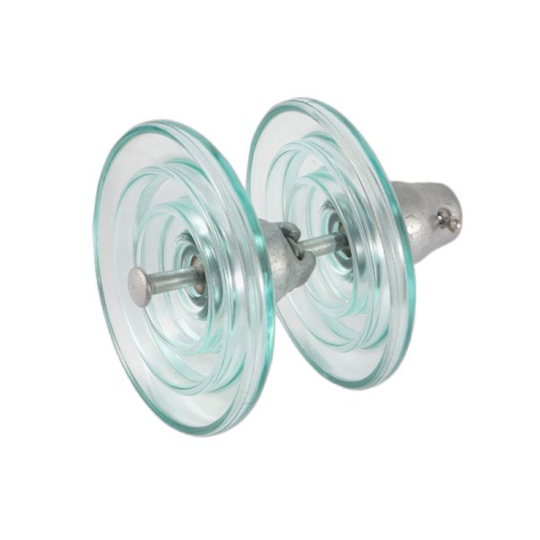 CTV254 Reliable Glass Suspension Insulators High Strength Standard Glass Transformer Insulator
