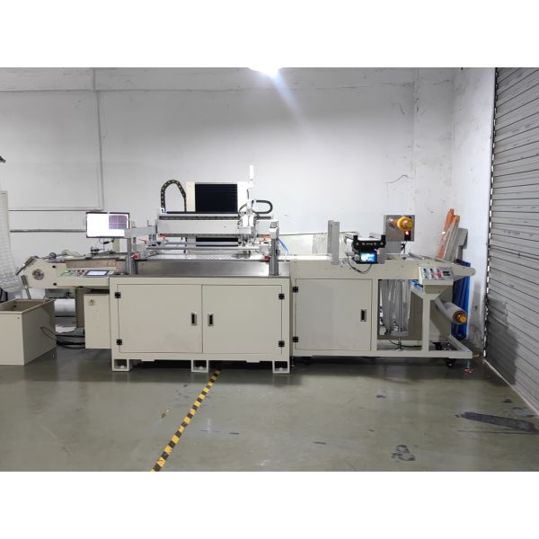 5070-CCD Screen Printing Machine with 700mm*1000mm Maximum Mesh Frame, 500mm*600mm Printed Area, and 0-30time/min Speed
