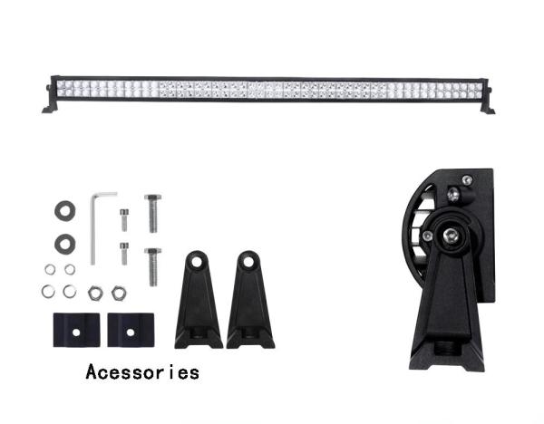 54 Inch 300 w 12v / 24v Jeep Off Road LED Light Bar With 24 Months Warranty