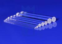 Silicone fundido de vidro de lustro Rod For Fiber Bar de quartzo transparente