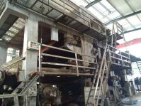 3200 mm Máquinas de papel kraft reciclado Fabricação industrial de alta resistência para fábrica de papel