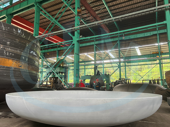S30408 Stainless Steel Elliptical Tank Heads 1200mm Diameter 18mm Thickness