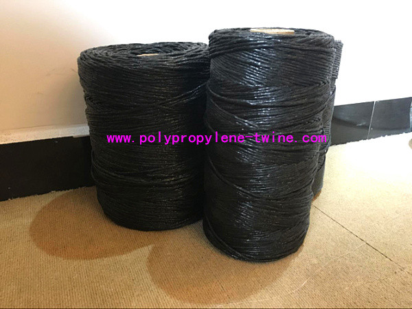 Желтый цвет пряжи полипропилена извива z черный для силового кабеля подводной лодки