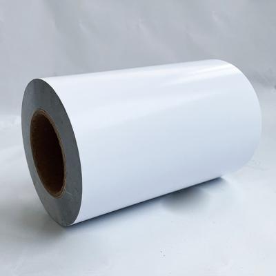 Tire Glue Label Material for Adhesive Tire Label Making TG7034 Aluminum Coated