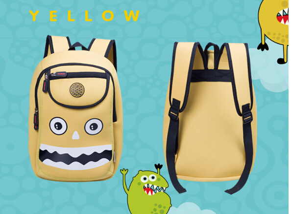 Large Boys Fancy Waterproof Kids Backpack Shoulder Reduced Pressure