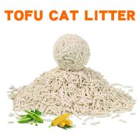 Ressources pour les chats à haute absorption et sans odeur Ressources pour chats à base de tofu biodégradable