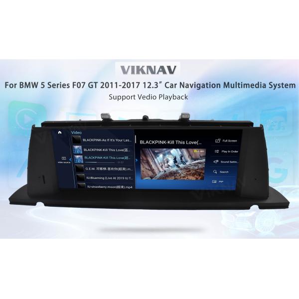 BMW 5 серии F07 GT 2013-2017 Автомобильный стерео экрановый проигрыватель Android 1920x720