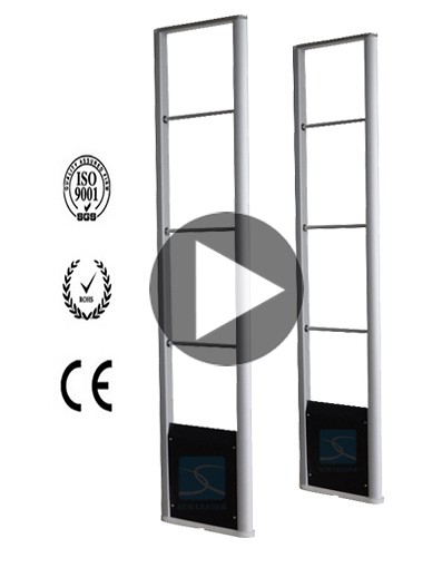 New design shop guard system, eas anti theft door, am eas security gate