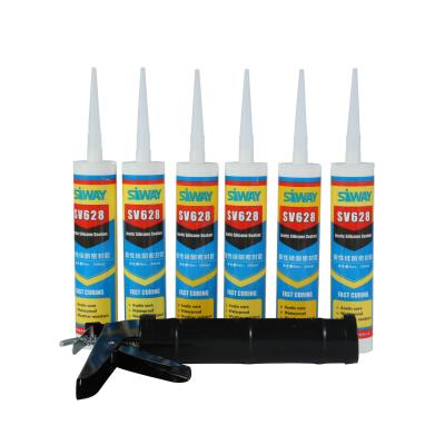 300ml Low Modulus Acetic Silicone Sealant / Glass Roof Sealant 12 Months Shelf Life