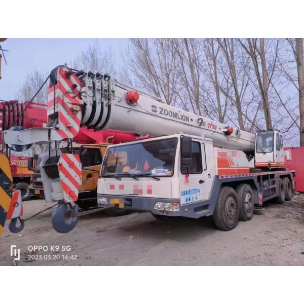 Peso máximo de elevación 16 t ZTC35V5 Grúa móvil Zoomlion usada 35 t Maquinaria pesada