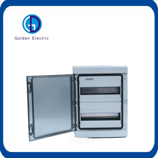 Ha Series 18way IP65 Plastic Distribution Box Outdoor Surface Mounted