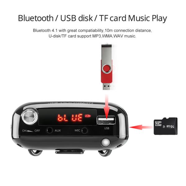 2018 NEWGOOD Bluetooth 2.4Ghz Wireless Headset Microphone Voice Amplifier Loudspeaker for Classroom,School,Yoga,Coach