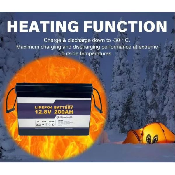 12V 300Ah LiFePO4 RV Battery with 6000+ Cycles 90% Deep Discharge and Built-in BMS for Off Grid Solar