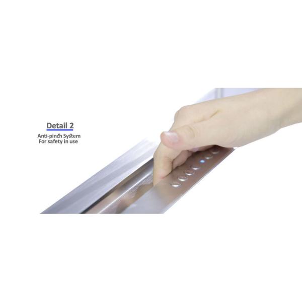 Brushed Aluminum Motorized Retractable Monitor For Video Conference Room