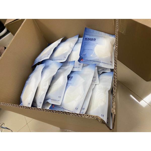 Folding 10*15cm KN95 Dust Mask , Anti Pollution Face Mask With Soft Ling