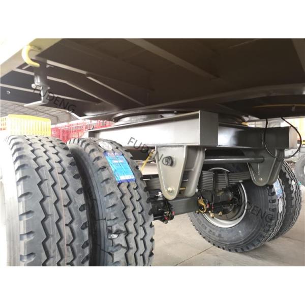 Transport Dry Cargo 20 Ft H Beam Q345B Draw Bar Trailer