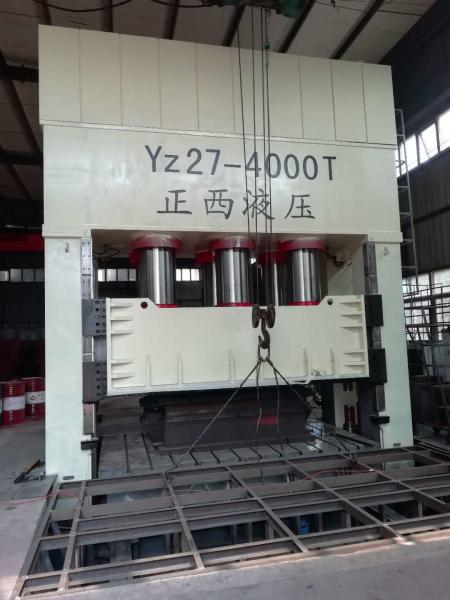 4000 Ton Deep Drawing Hydraulic Press Machine CE High Standard Metal Plate